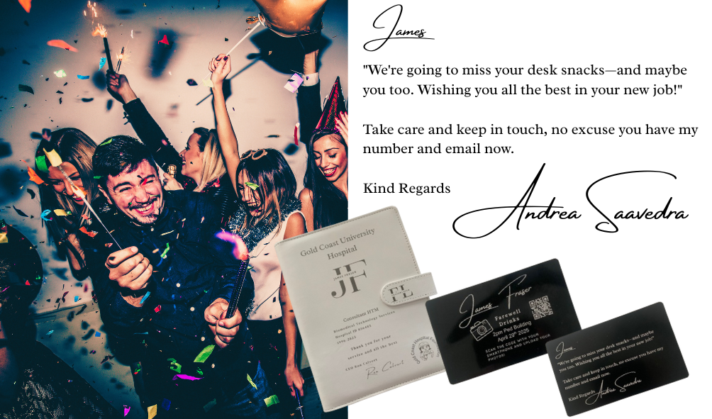 Farewell Contact Book