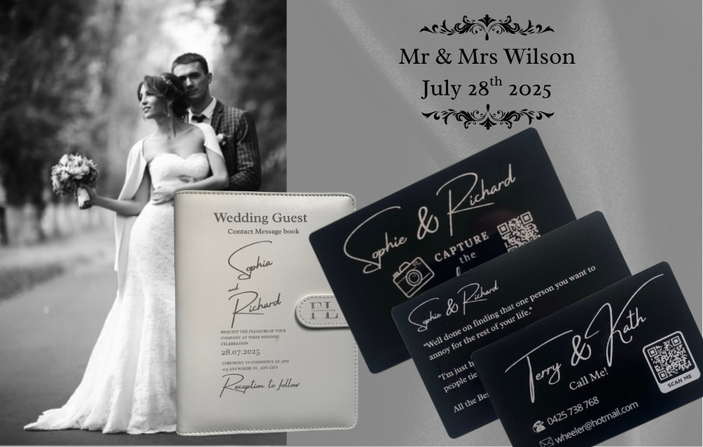 Wedding Contact Guest Book