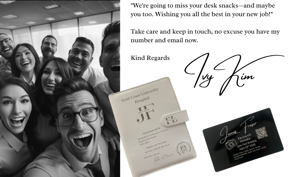 Farewell Contact Book