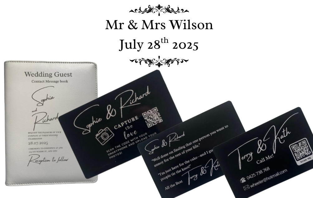 Wedding Contact Guest Book